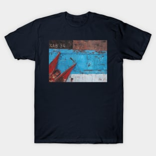 Ship Anchored at Port T-Shirt